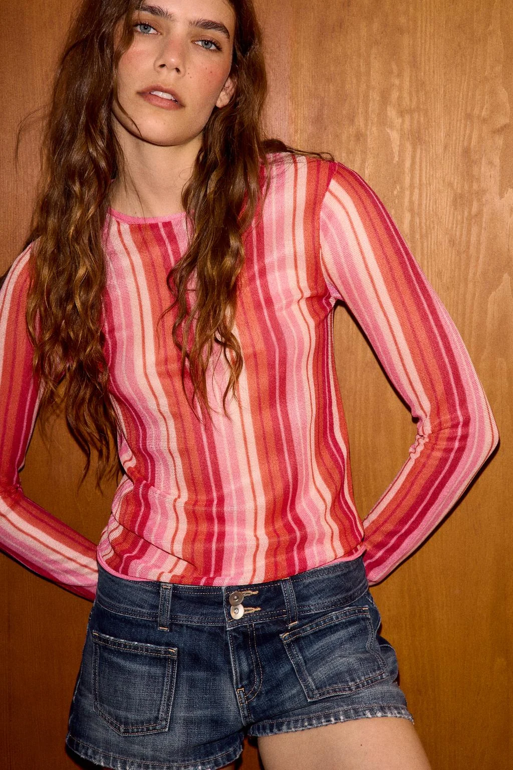 Тонкий полосатый джемпер — Коллекция