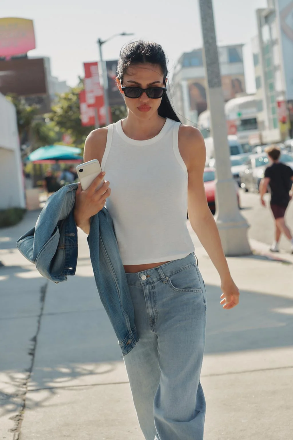 Ребристая безрукавка — Трикотаж