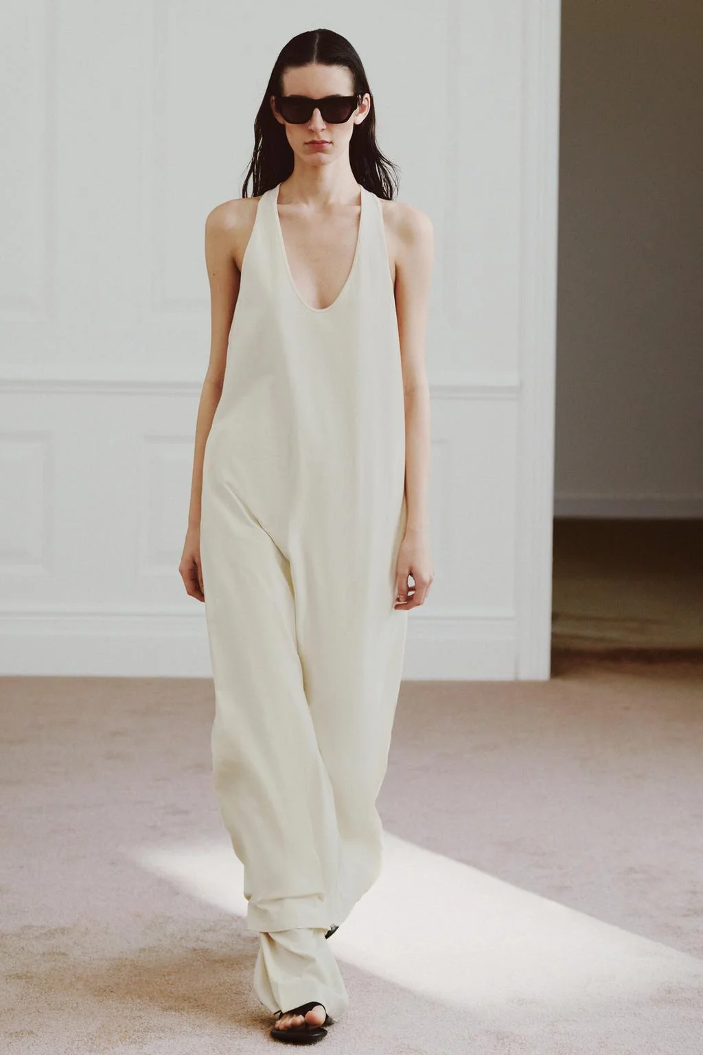 Длинное хлопковое платье — Платья