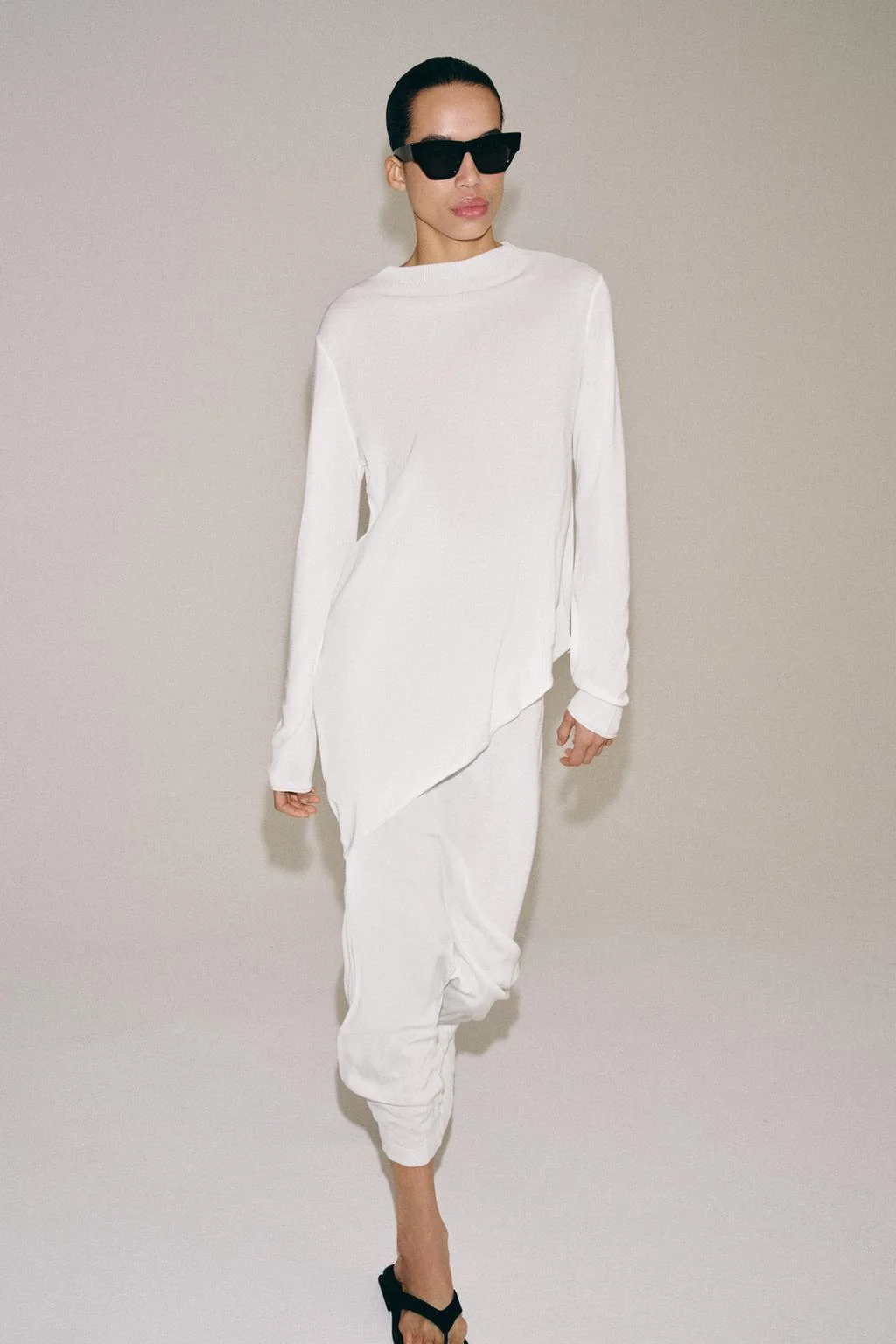 Вязаная миди-юбка — Юбки