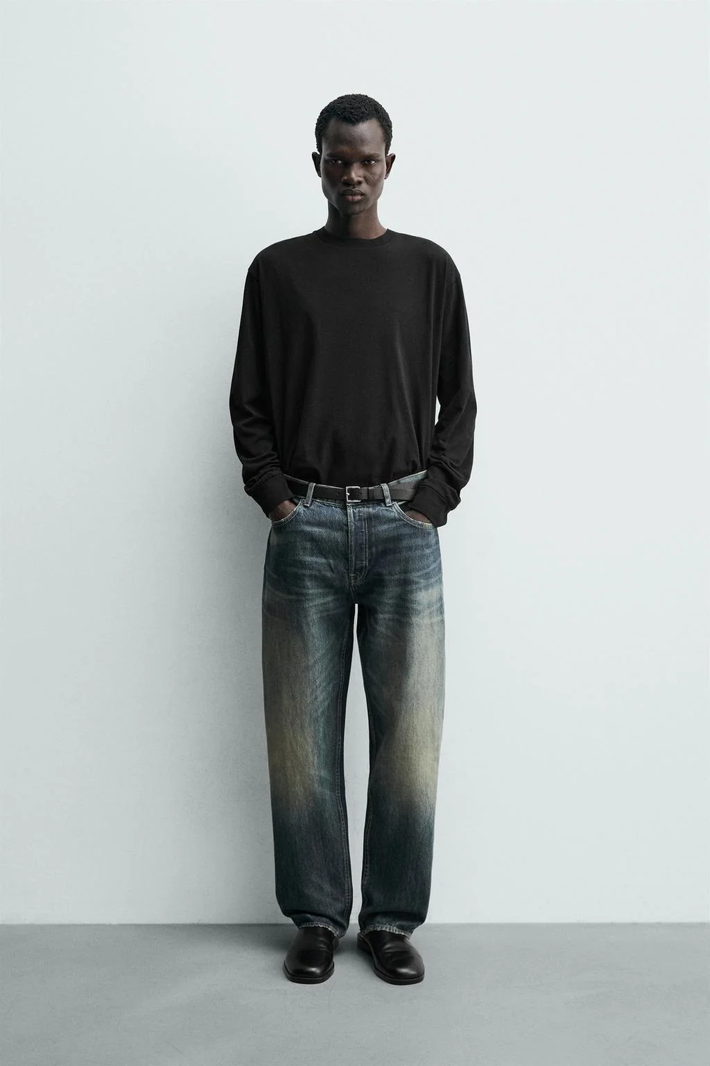 Джинсы прямого кроя