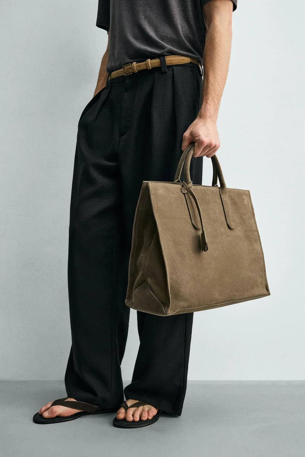 Кожаная сумка-кроссбоди