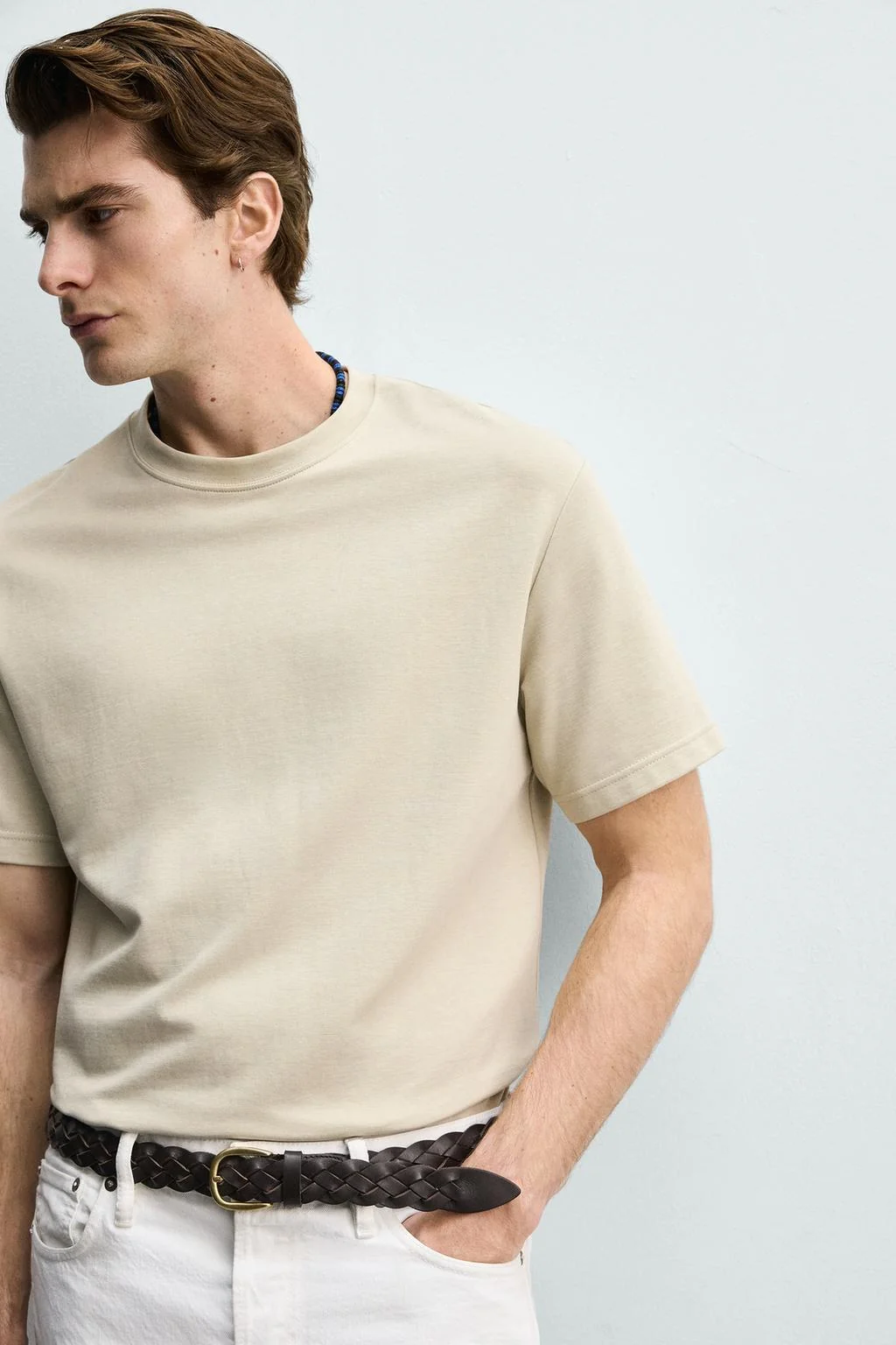 Плетеный кожаный пояс — Аксессуары