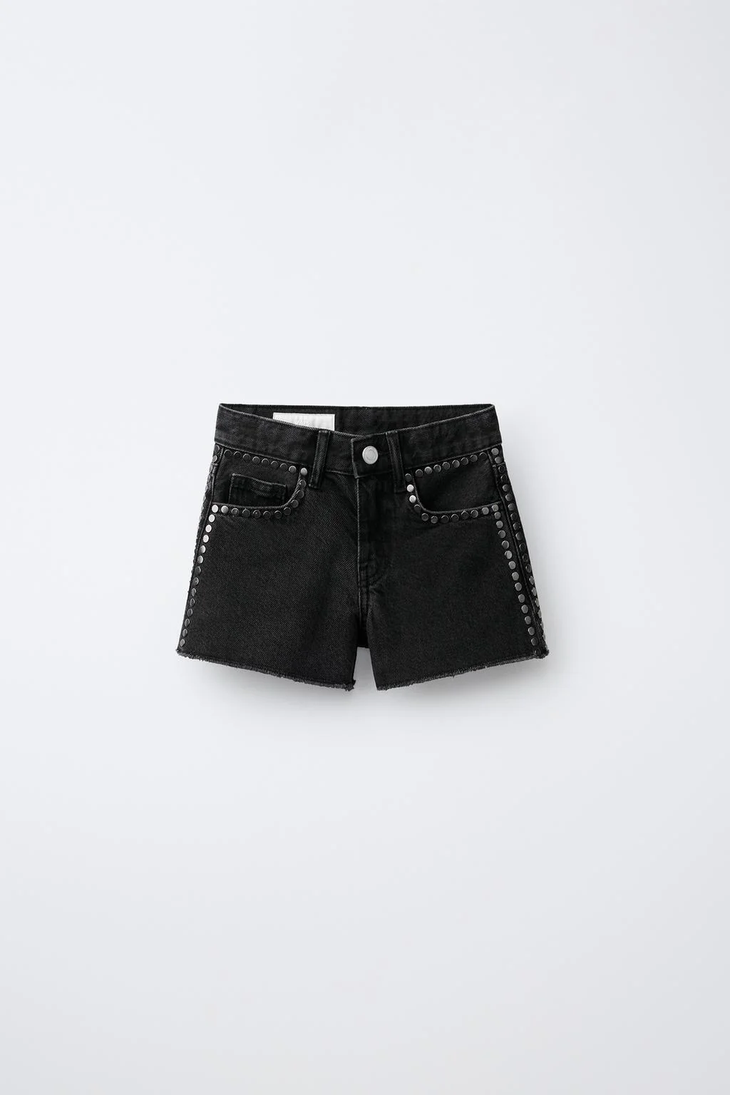 Джинсовые бermуды с заклепками — Коллекция