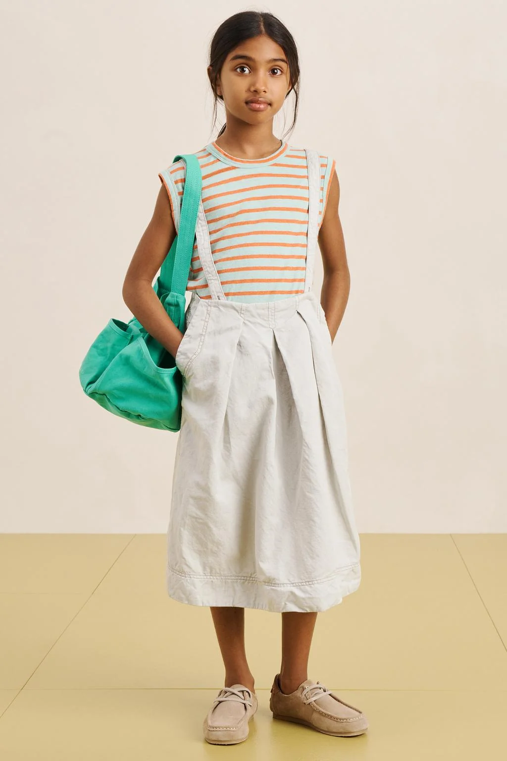 Юбка на подтяжках 16