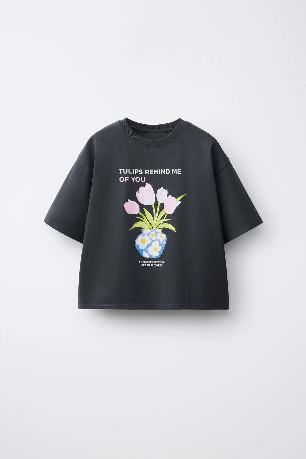 Футболка с цветочным принтом — Коллекция