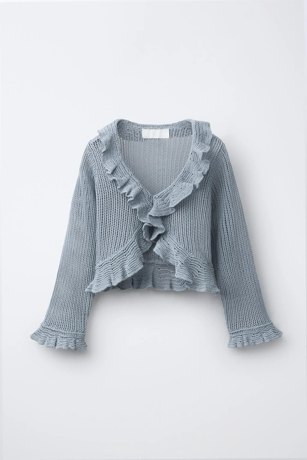 Кардиган с оборкой — Коллекция