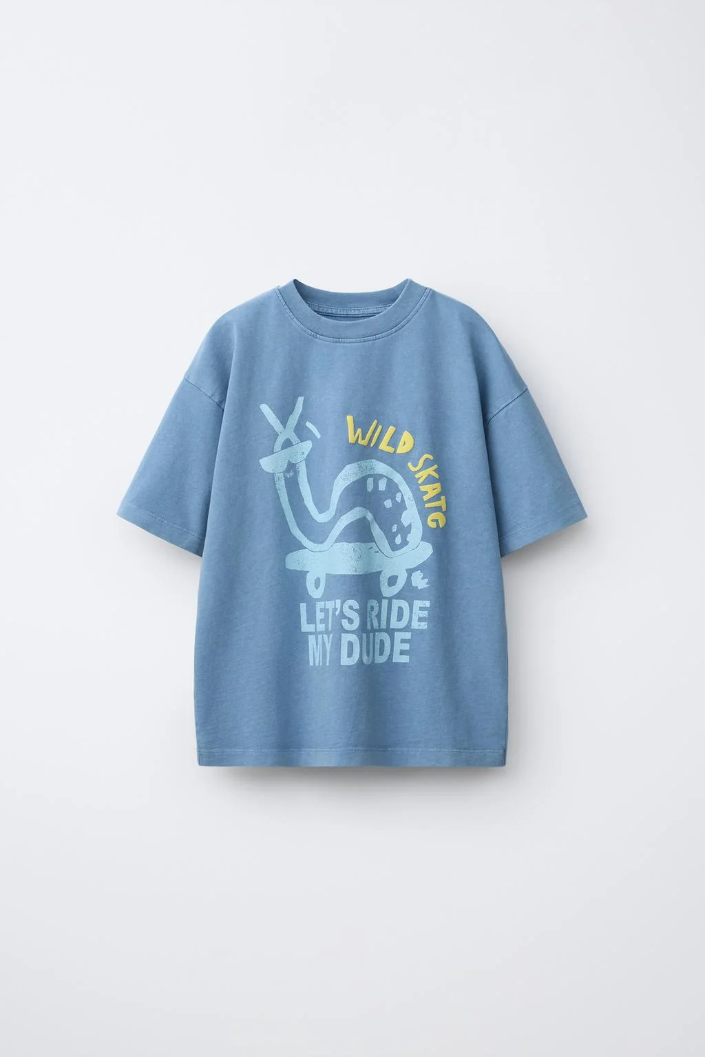 Футболка с принтом скейт-тематики — Коллекция