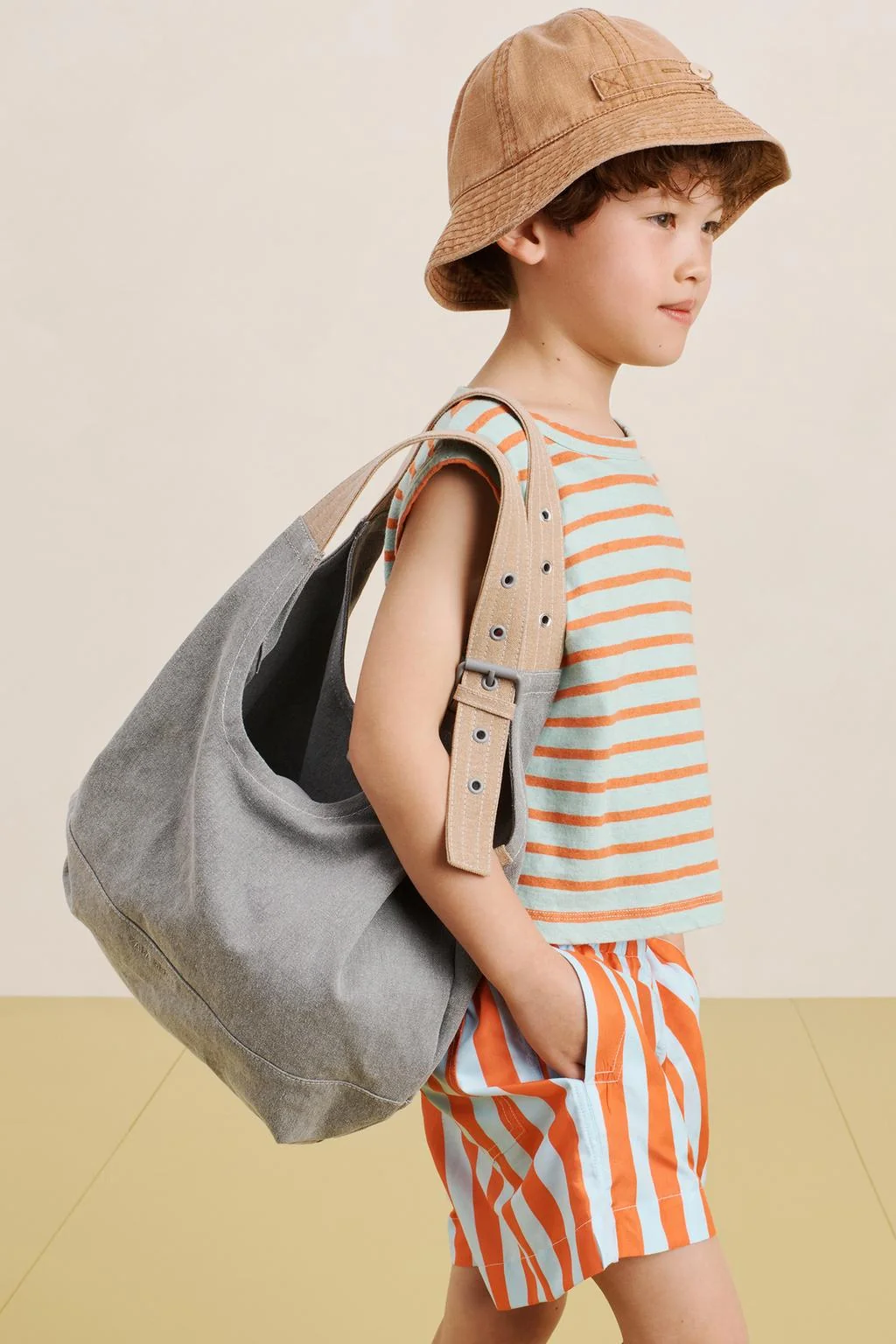 Хлопковая сумка через плечо — АКСЕССУАРЫ | Обувь