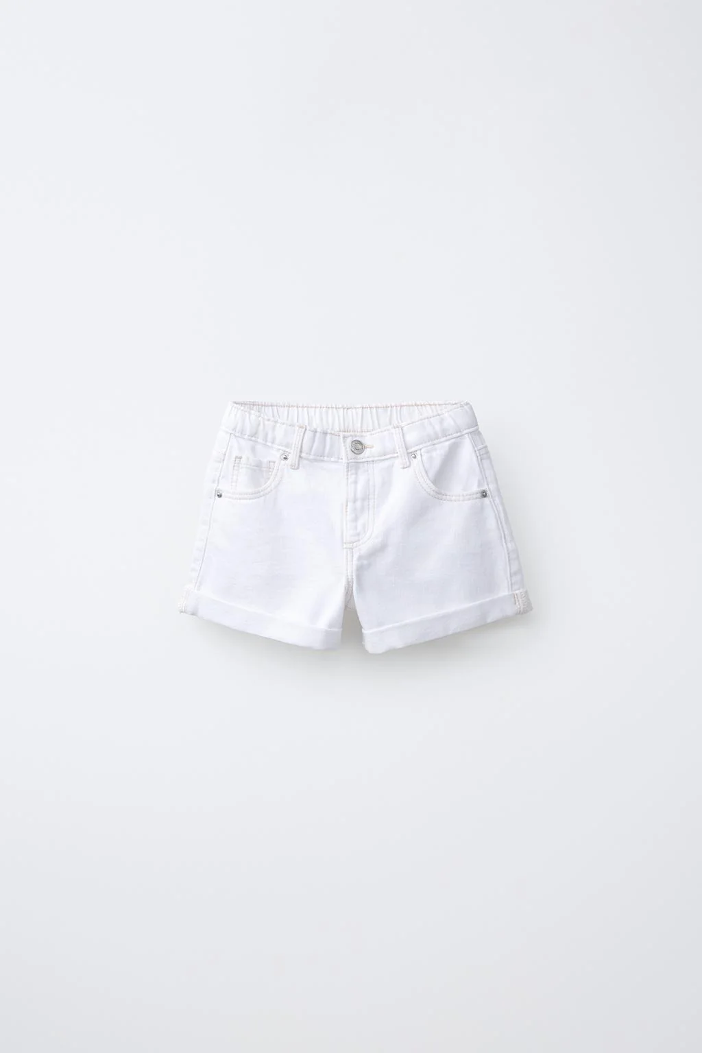 Джинсовые бermуды с кройкой MOM