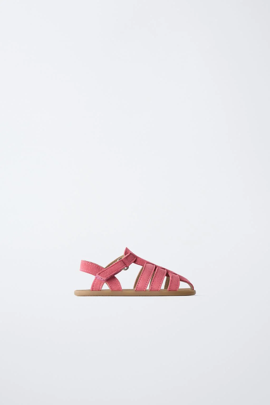 Сандалии с кожаной клеткой — Девочки