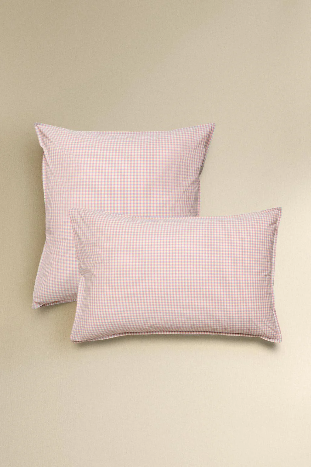 Хлопковая наволочка для детей с клетчатым узором — Зара Хоум