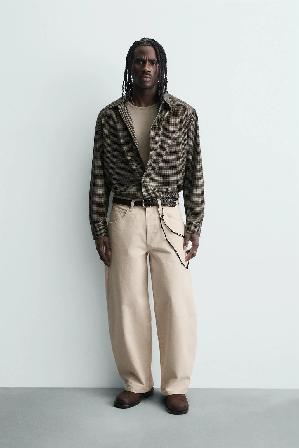 Джинсы с эффектом баллон — Пышный