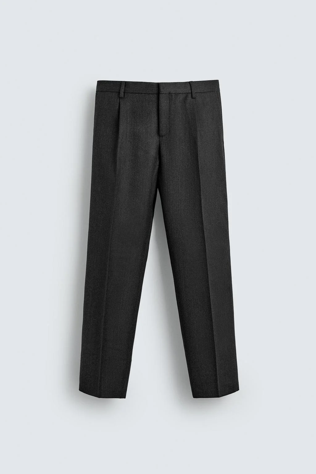 Брюки костюмные шерстяные твиловые Аарон Левин X ZARA