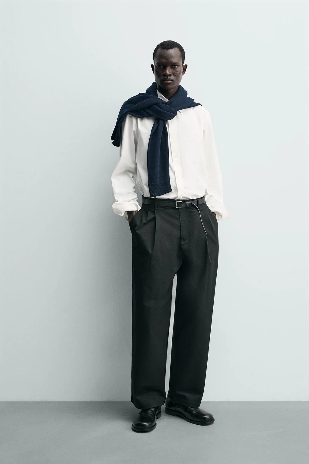 Брюки с широкими штанинами и складками — Летние ночи