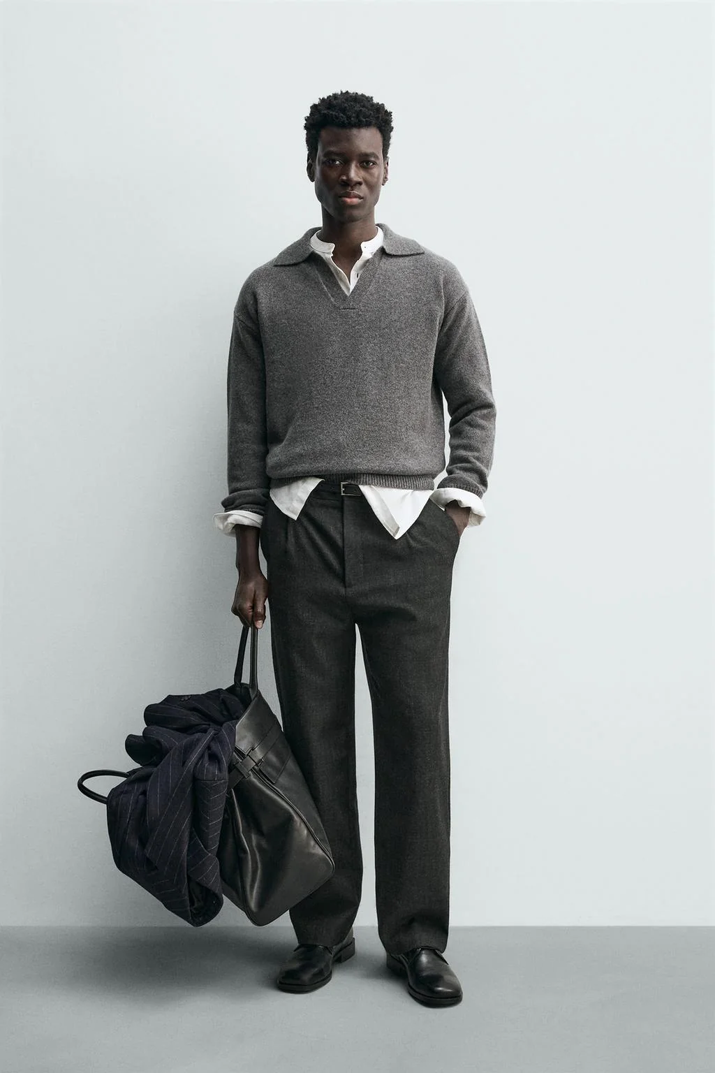 Поло из шерсти и кашемира