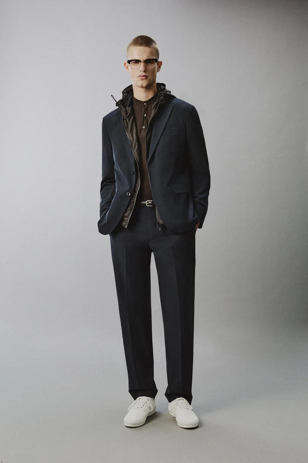 Пиджак для костюма из технической ткани без глажки — Деловой стиль