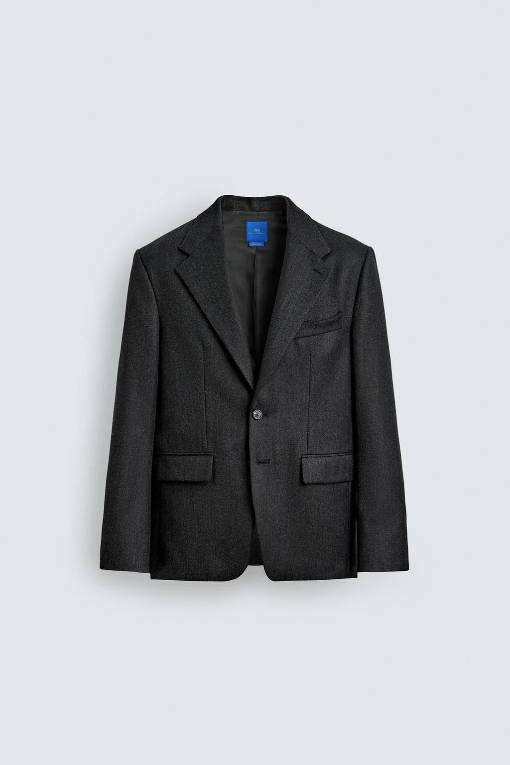 Пиджак костюмный из 100% шерсти твиловый Аарон Левин X ZARA