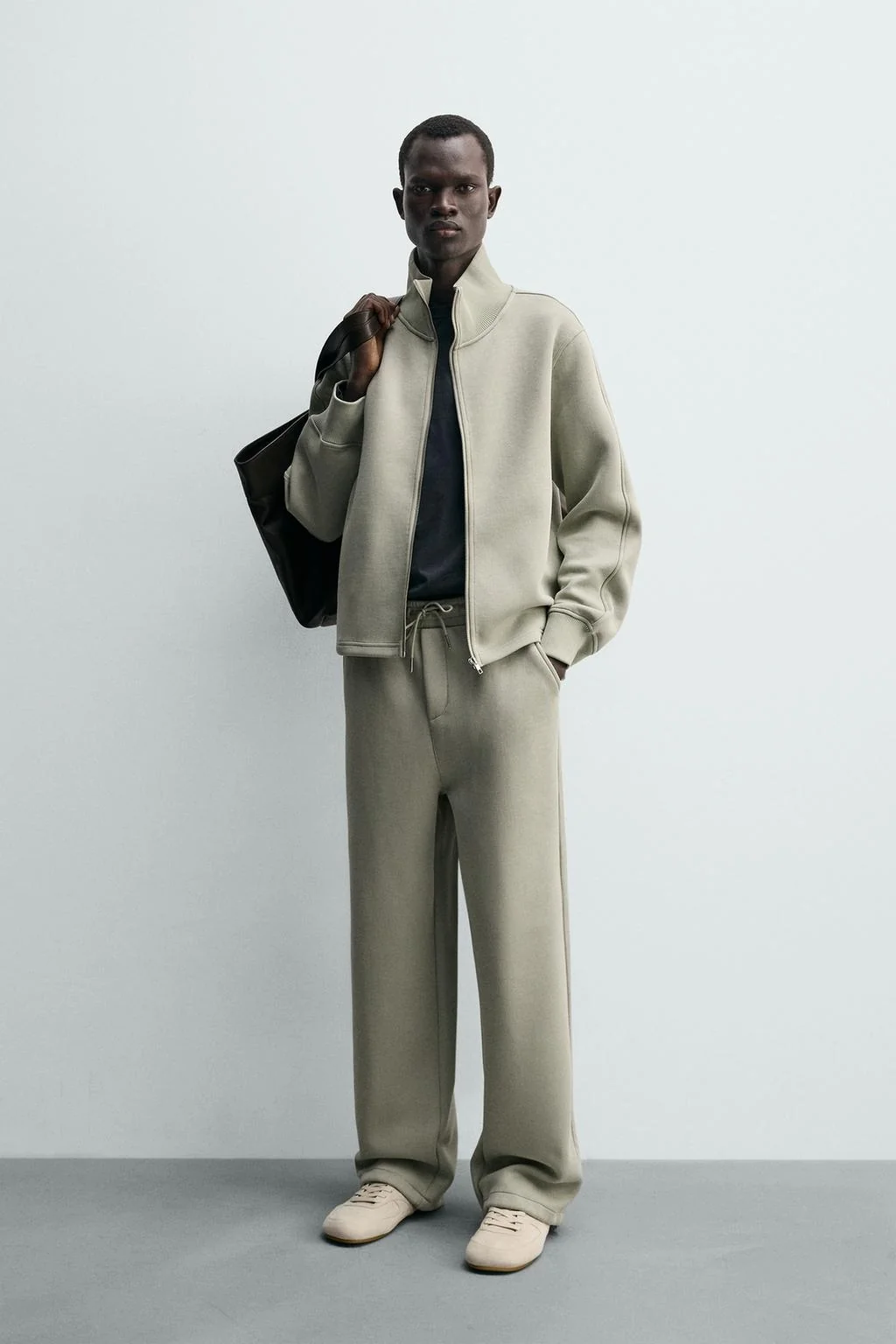 Свитшот на молнии из интерлока — Худи | свитера