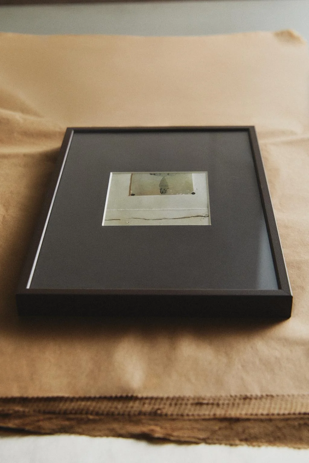 Фоторамка с паспарту METAL PHOTO FRAME
