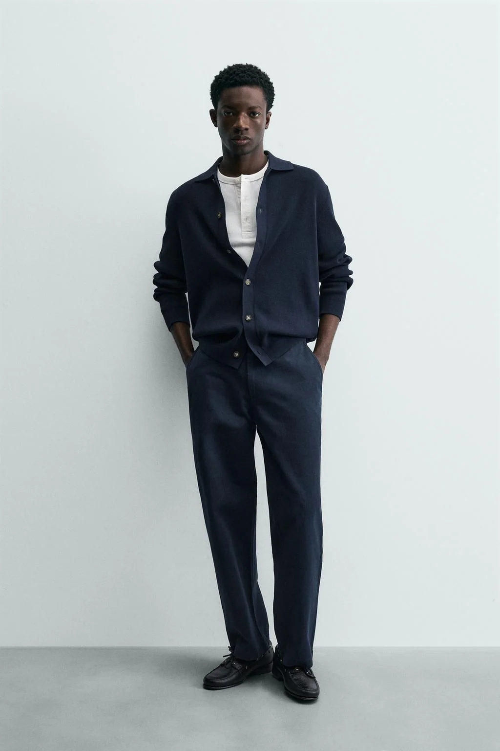 Кардиган стандартного кроя