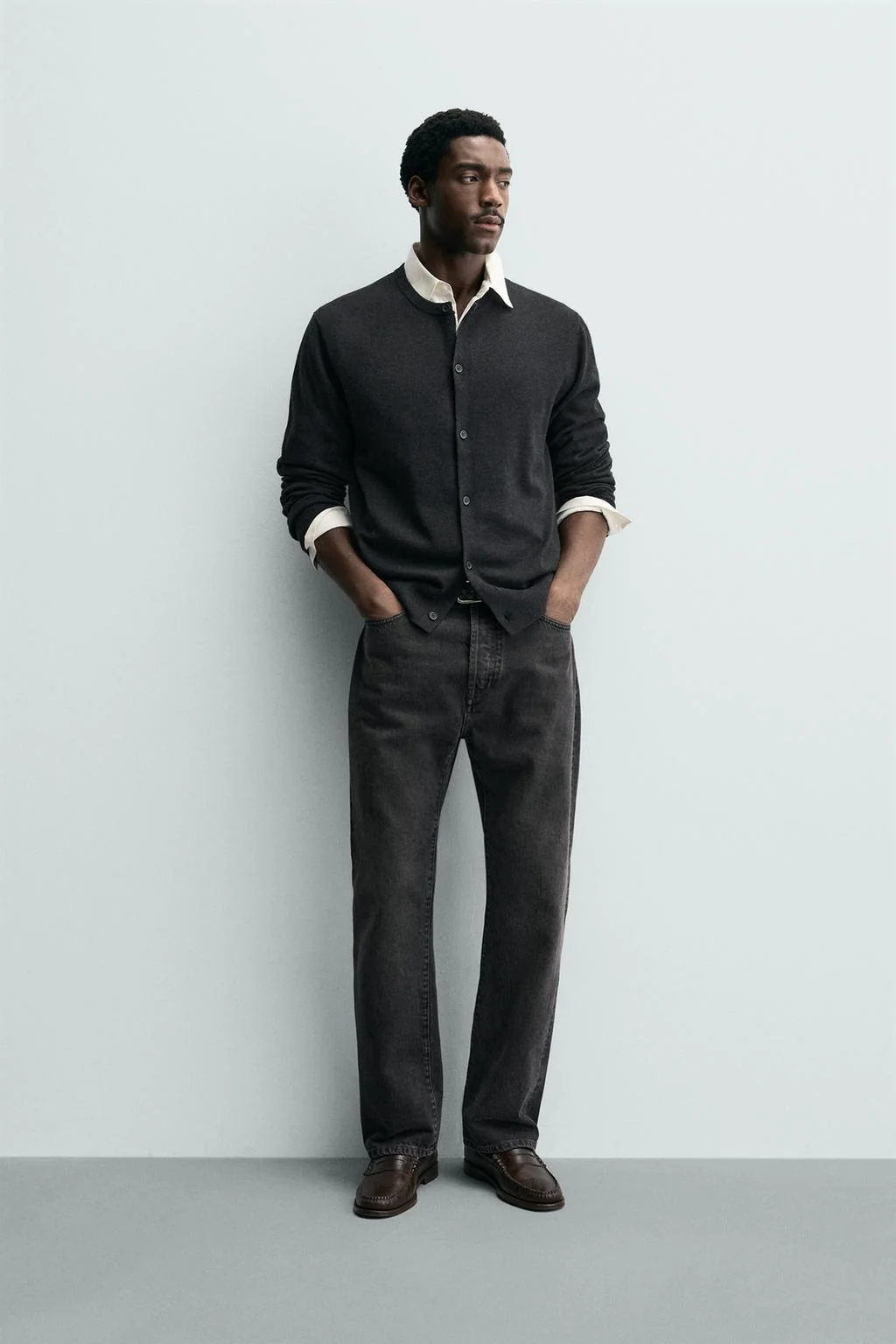 Кардиган из смесовой шерсти