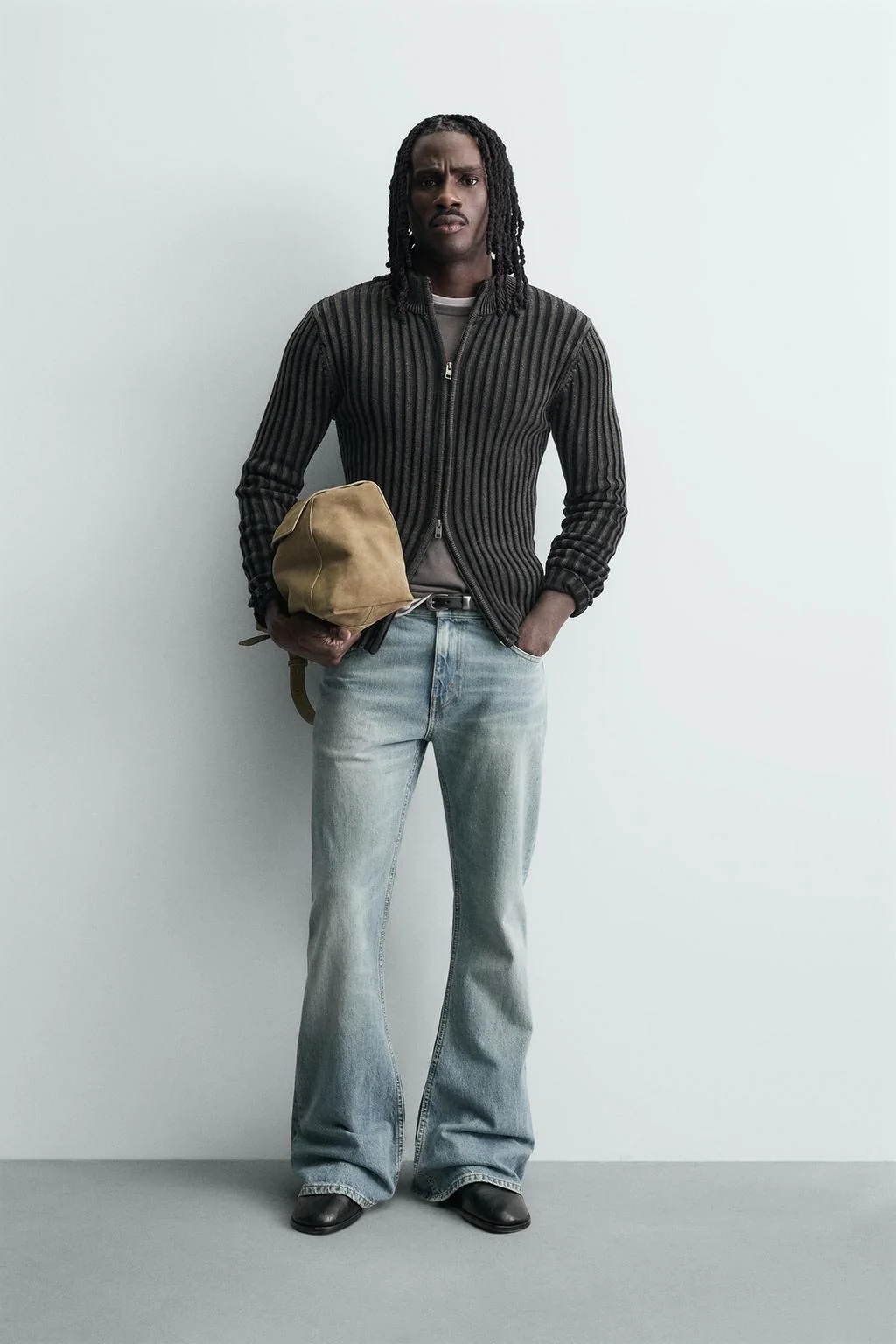 Рубчатая текстурированная куртка — Кардиганы