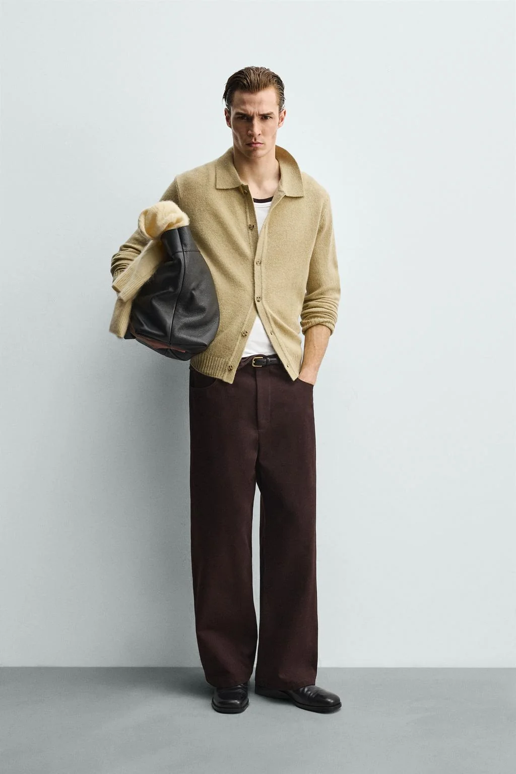 Кардиган из 100% шерсти — Кардиганы