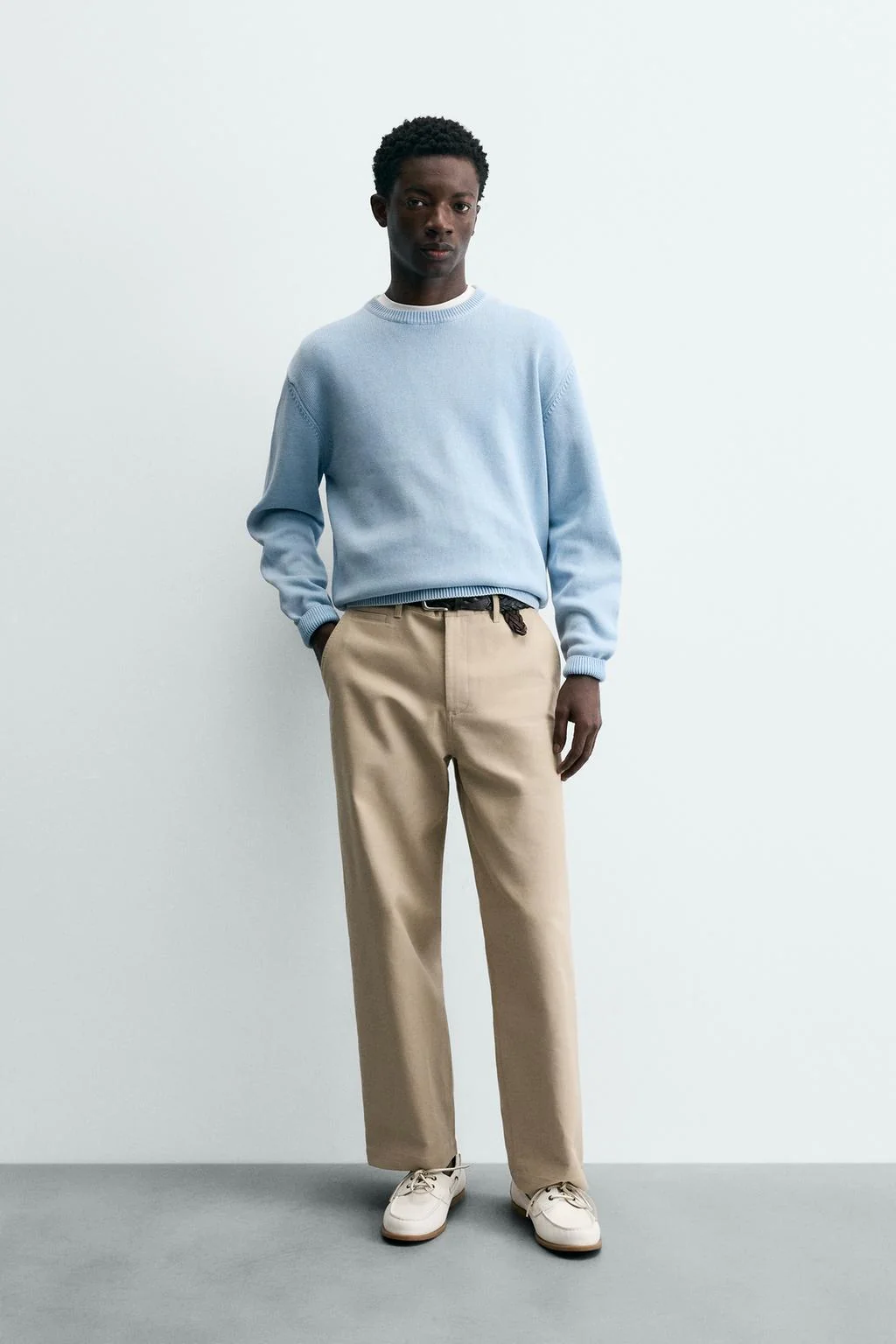 Свитер с текстурой из хлопка, варёный — Специальная серия