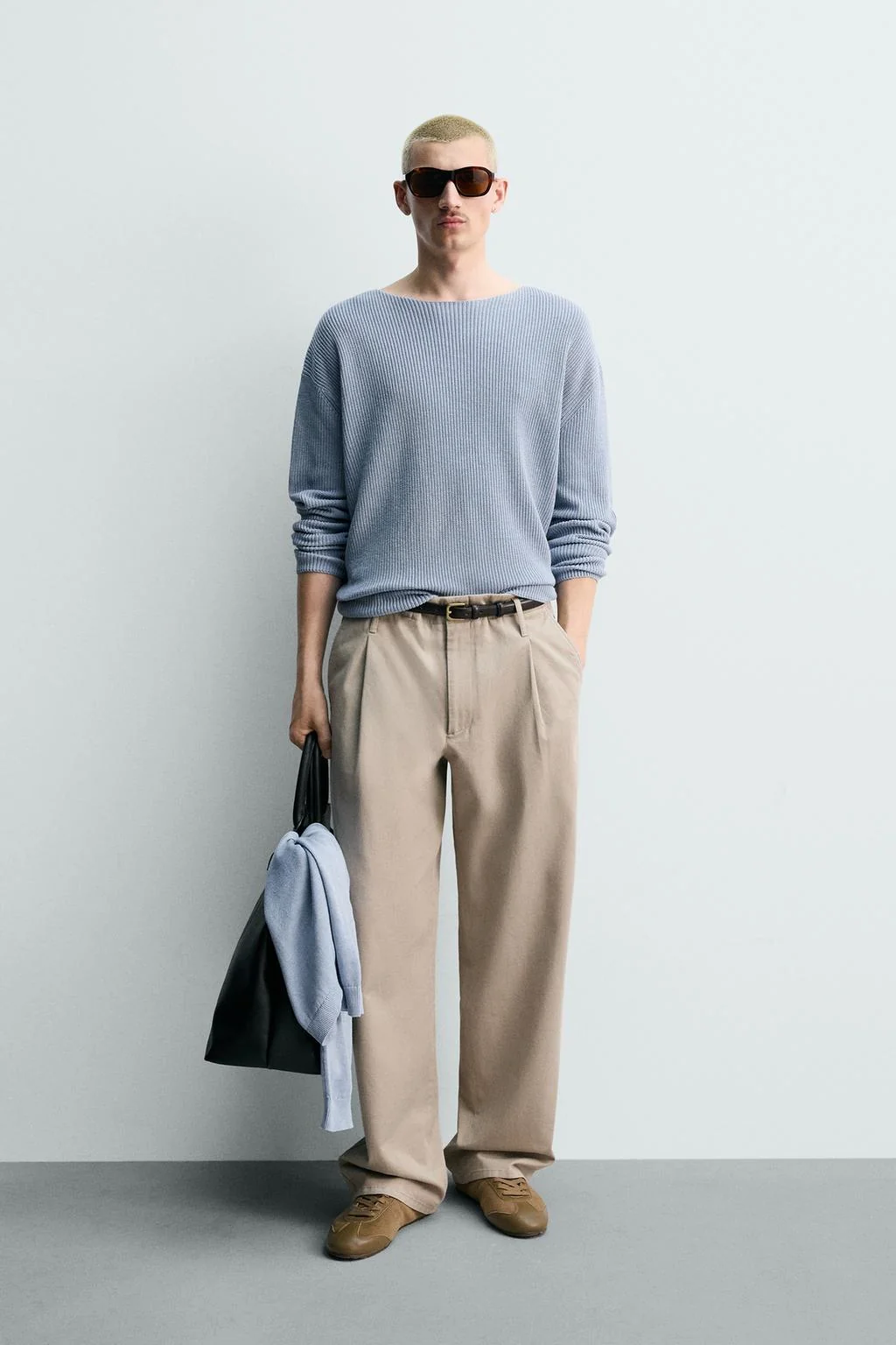 Свитер текстурный из шёлка/льна — Свитеры | Кардиганы