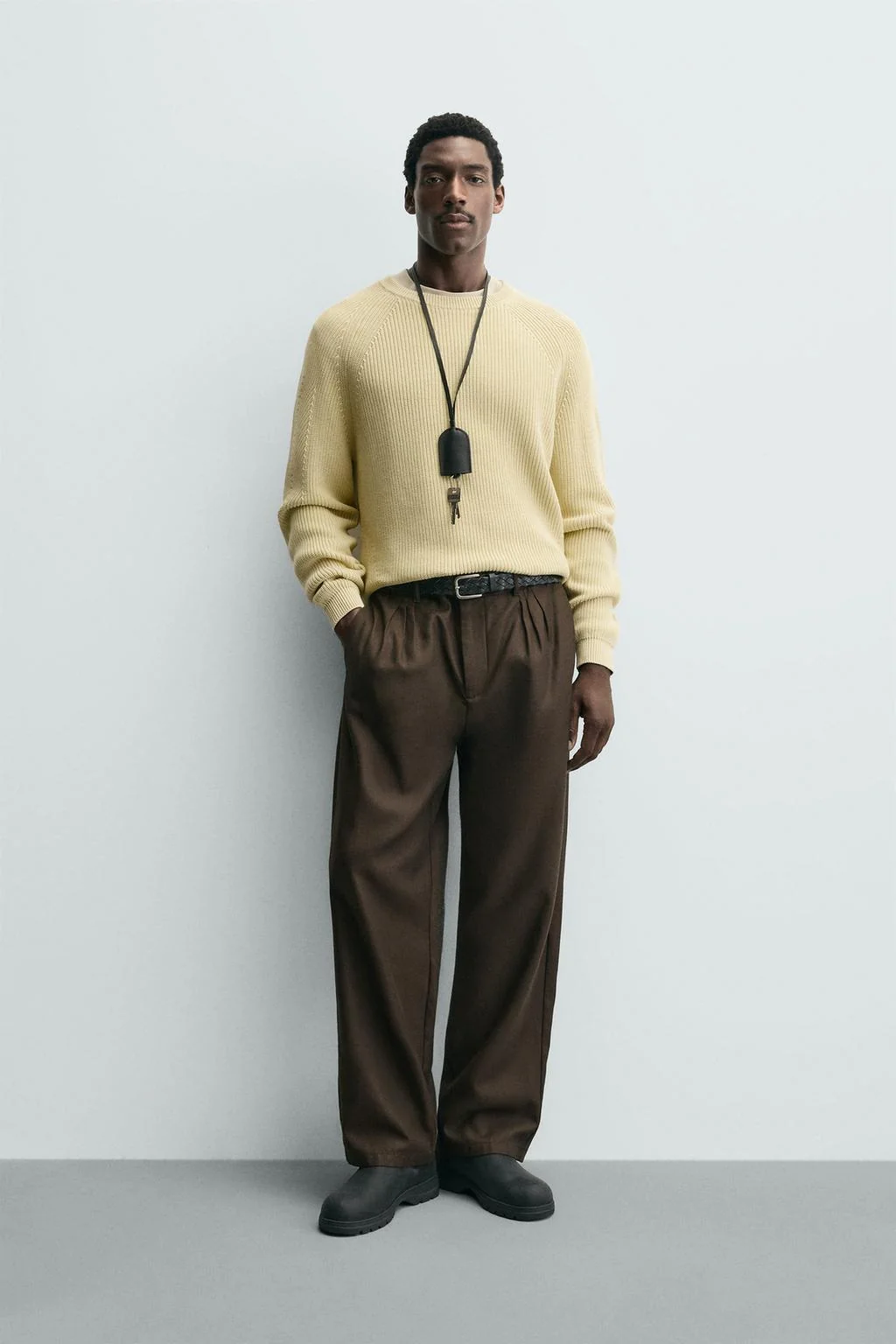 Рубчатый текстурированный свитер — Цвета