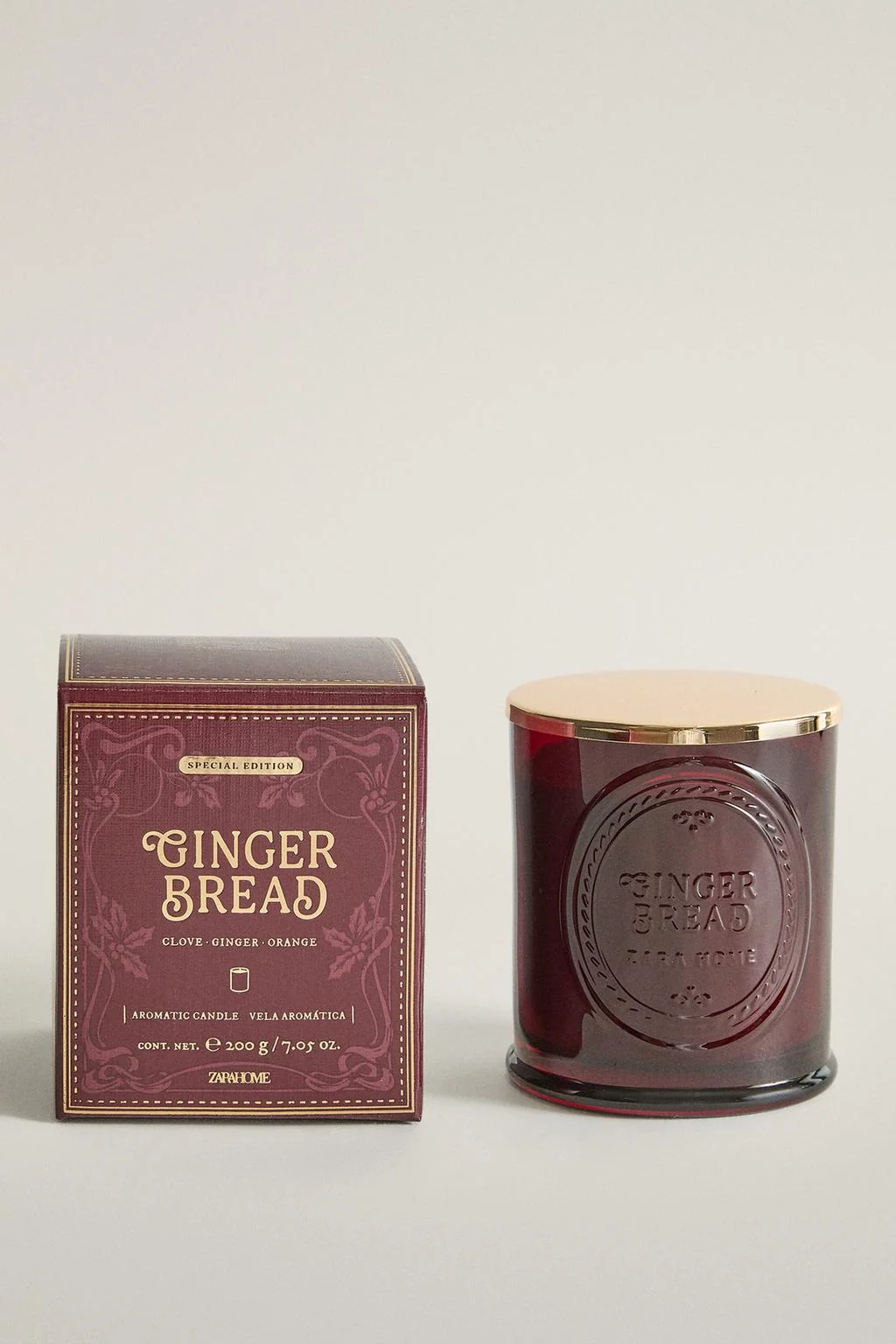 (200 g) ароматическая свеча gingerbread