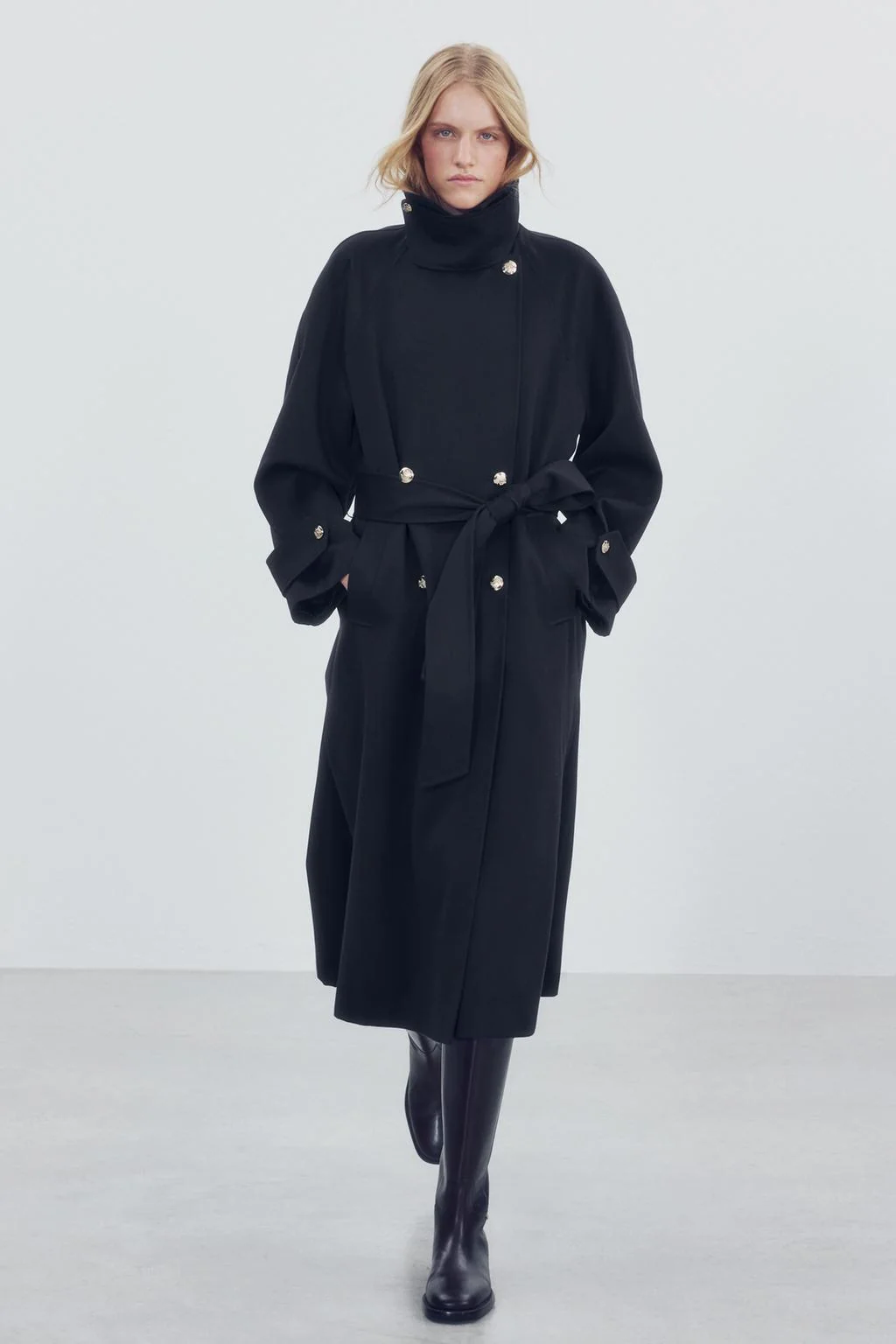 Длинный тренч из коллекции ZW COLLECTION