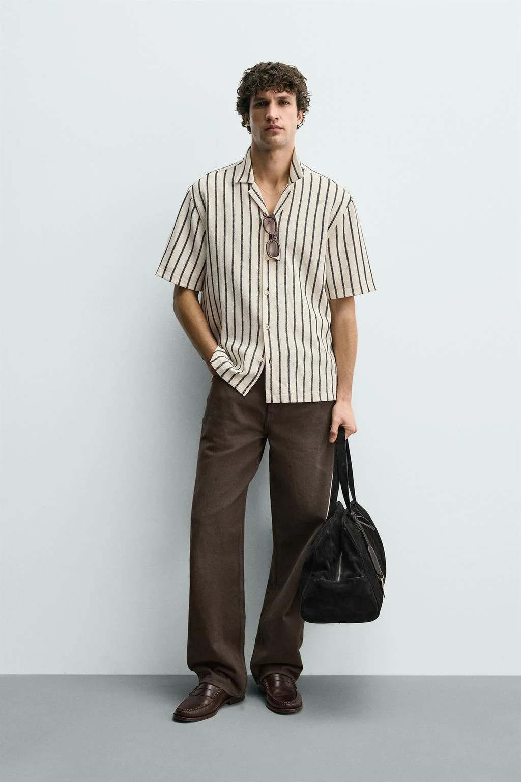 Рубашка с текстурой