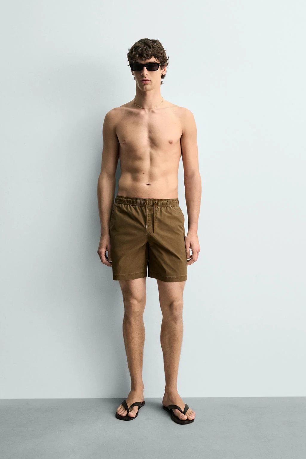 Длинные плавки в полоску, варёные — Купальники и пляжная одежда