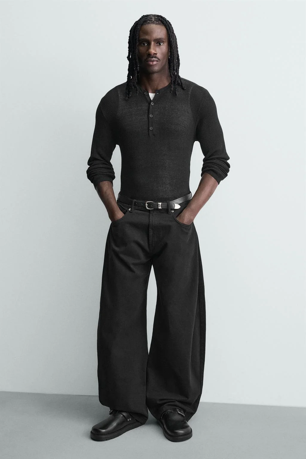 Сабо на застёжке