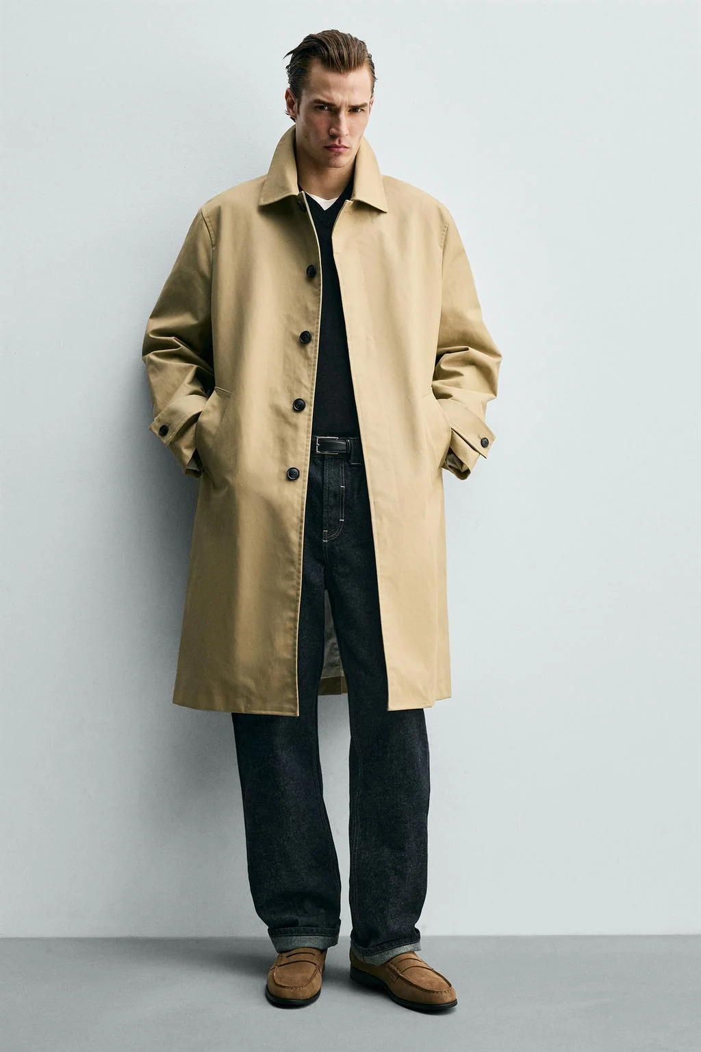 Кожаные лоферы-пенни — Обувь