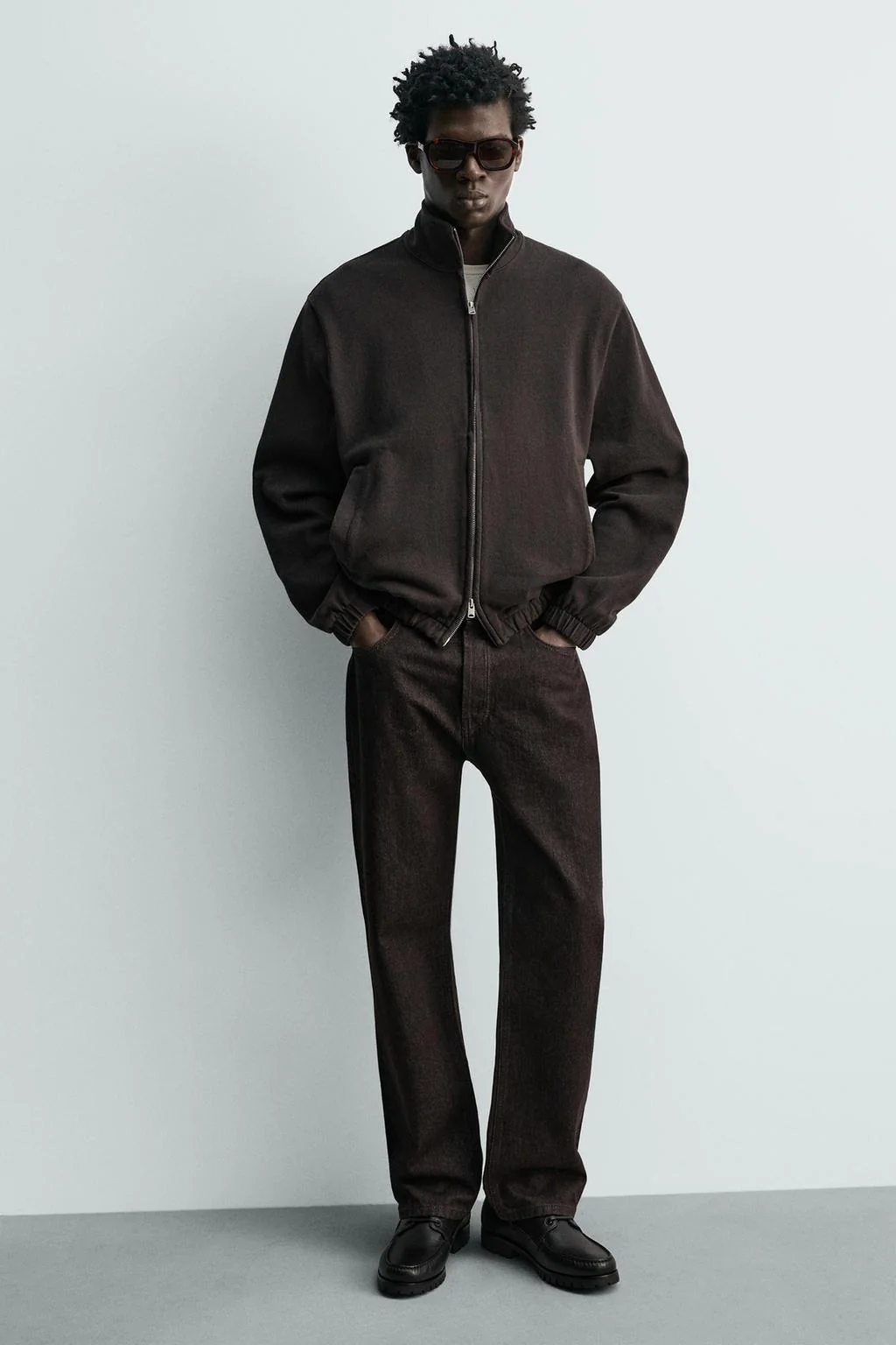 Кожаные мокасины — Костюмы