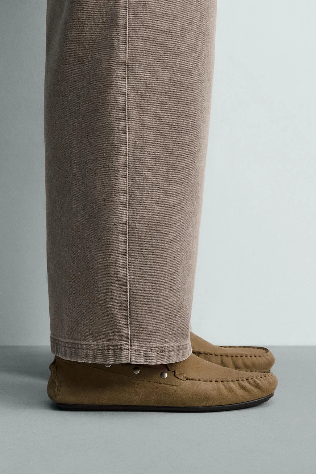 Кожаные лоферы