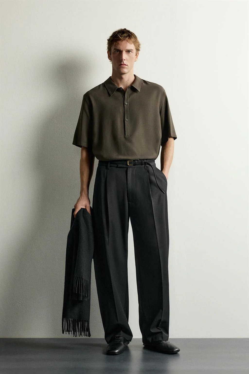 Поло relaxed fit