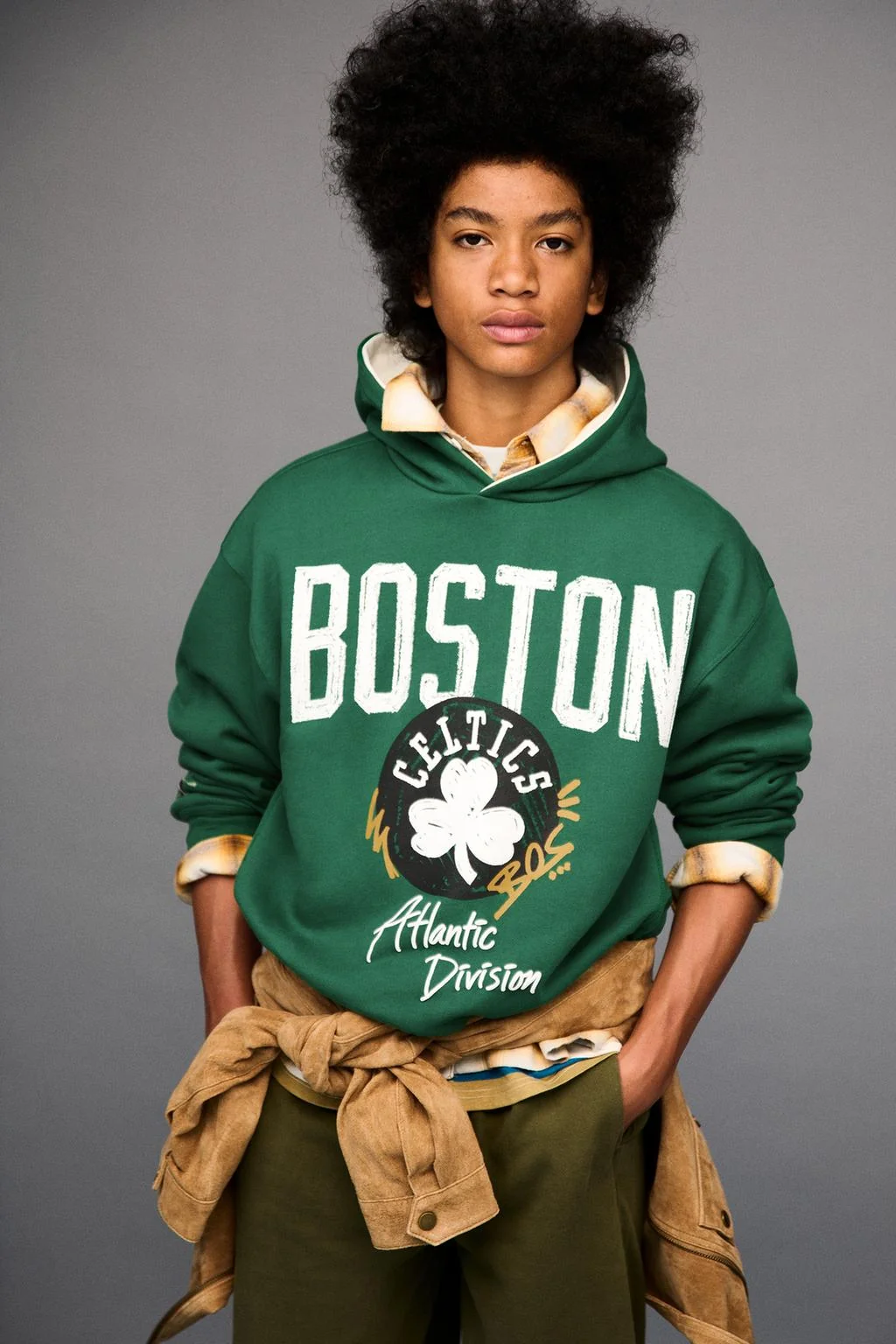 Худи NBA с принтом Boston Celtics