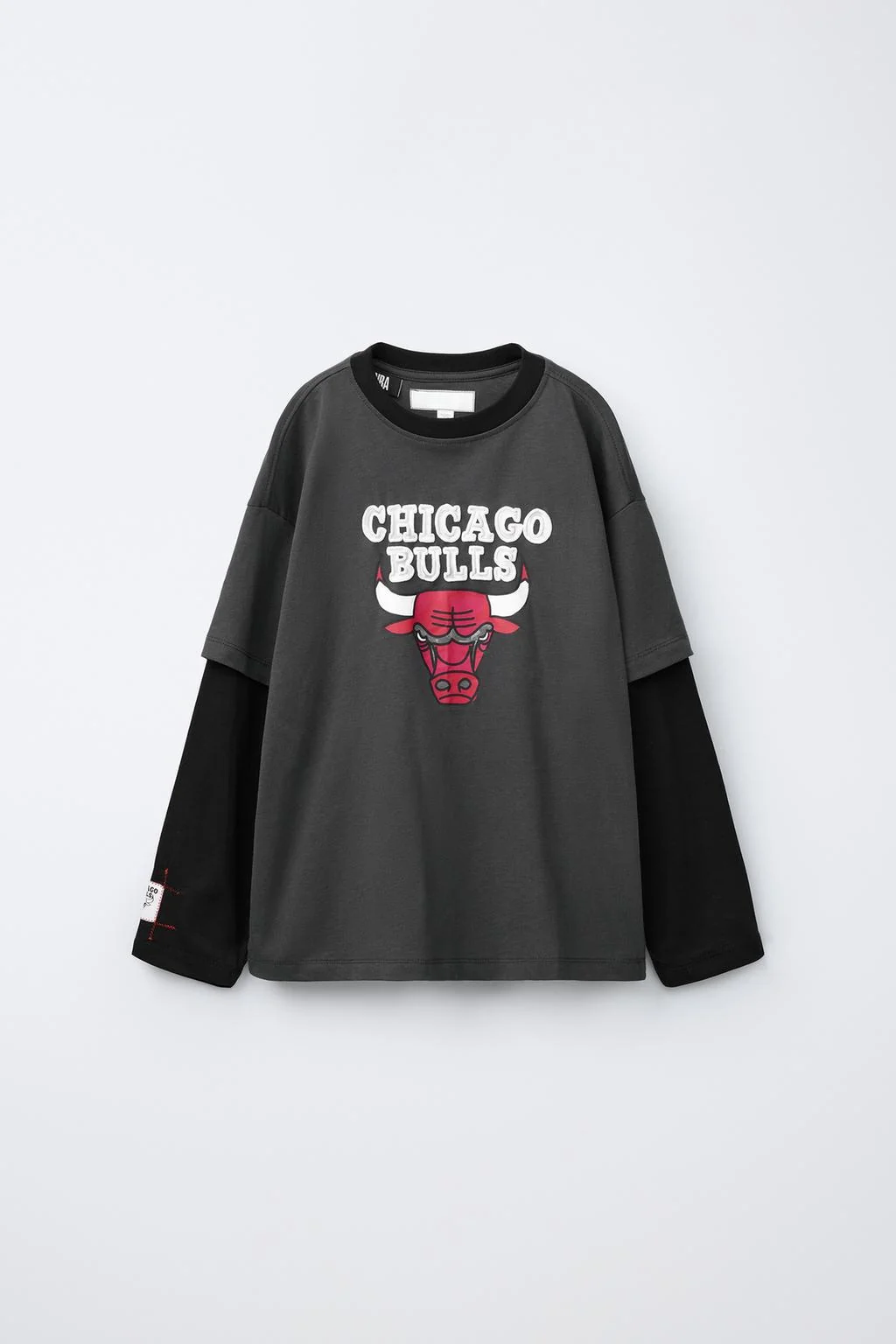 Футболка NBA Chicago Bulls с двойным рукавом
