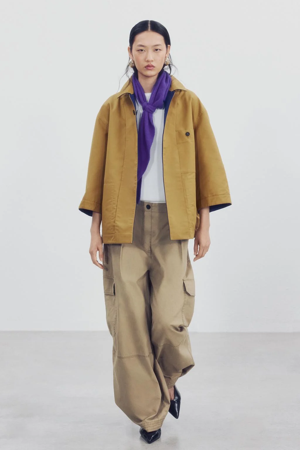 ZW COLLECTION двусторонний короткий тренч