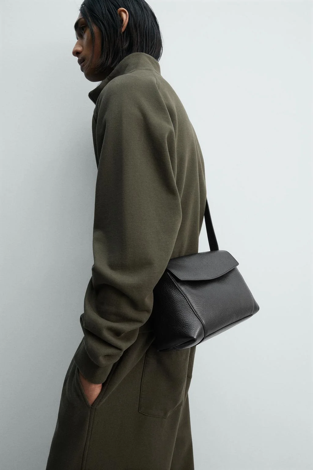 Кожаная сумка через плечо m — Нью-йоркская версия