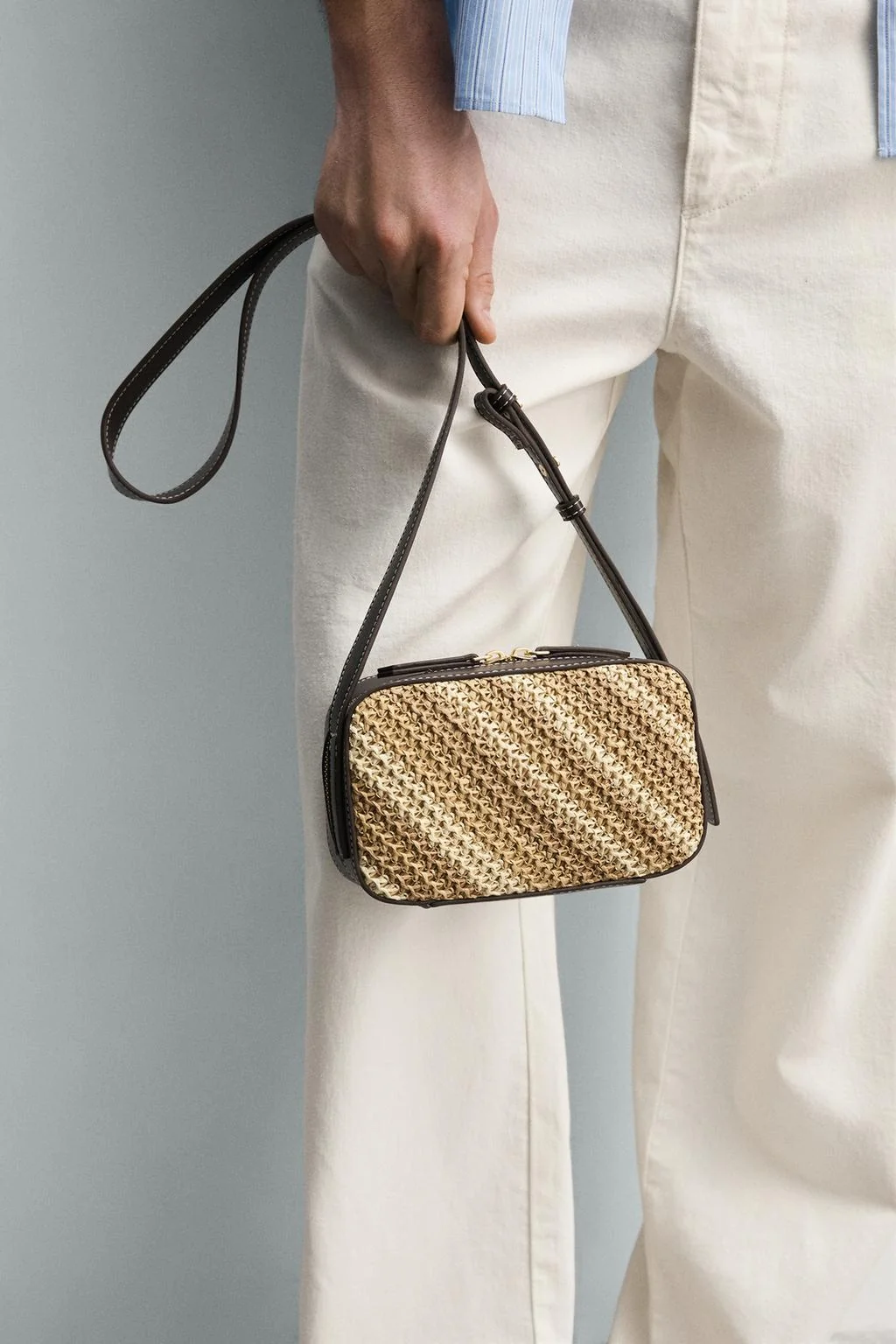 Тканая сумка через плечо — Сумки через плечо