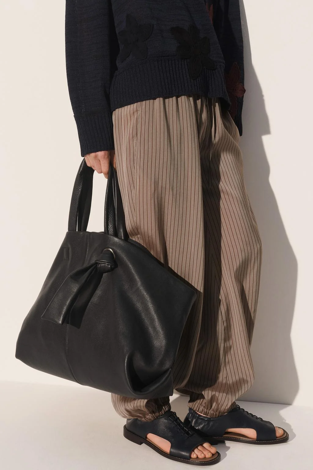 Кожаная tote-сумка — Зара Студио Коллекция