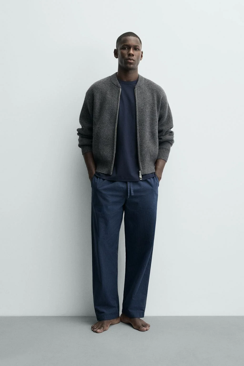 Комбинированный набор пижам в полоску — Нижнее белье