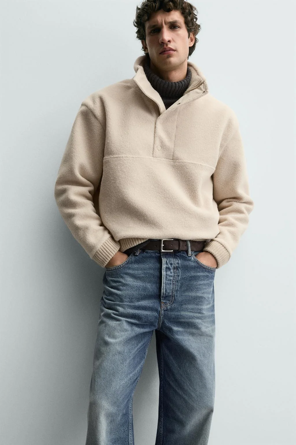 Кожаный пояс с тиснением — Ремни