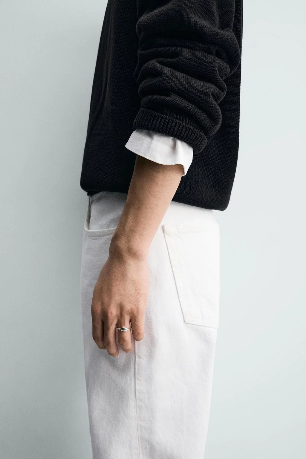 Кольцо из нержавеющей стали с печаткой