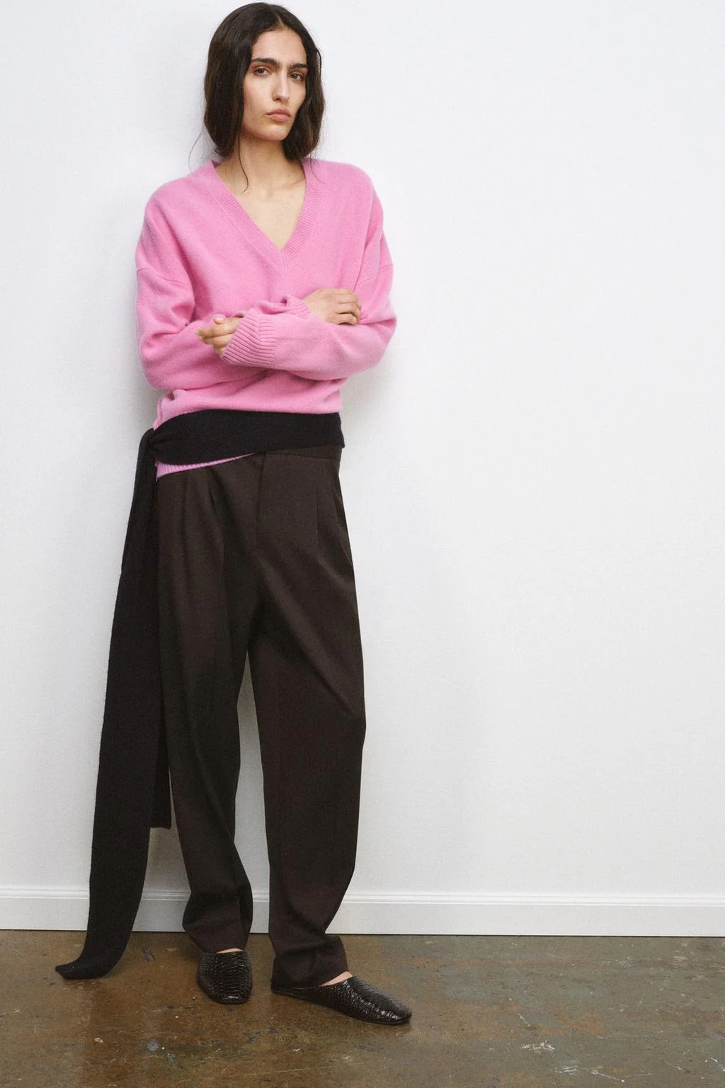 100% шерстяной оверсайз свитер